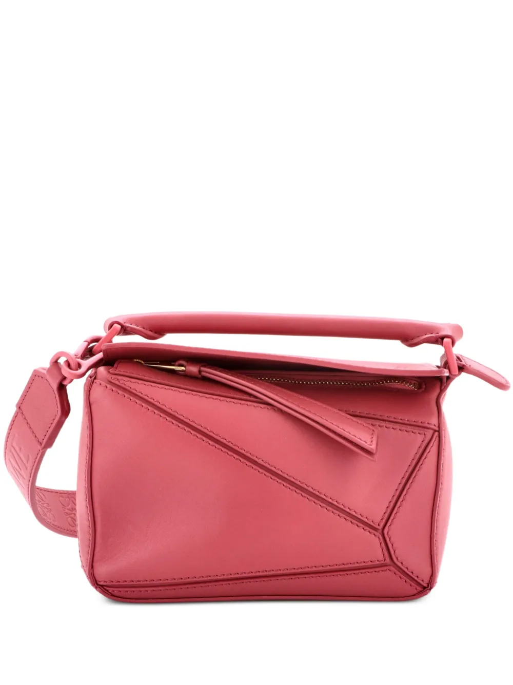 Loewe Pre-Owned Puzzle Bag Leather Mini crossbody bag - Rosa