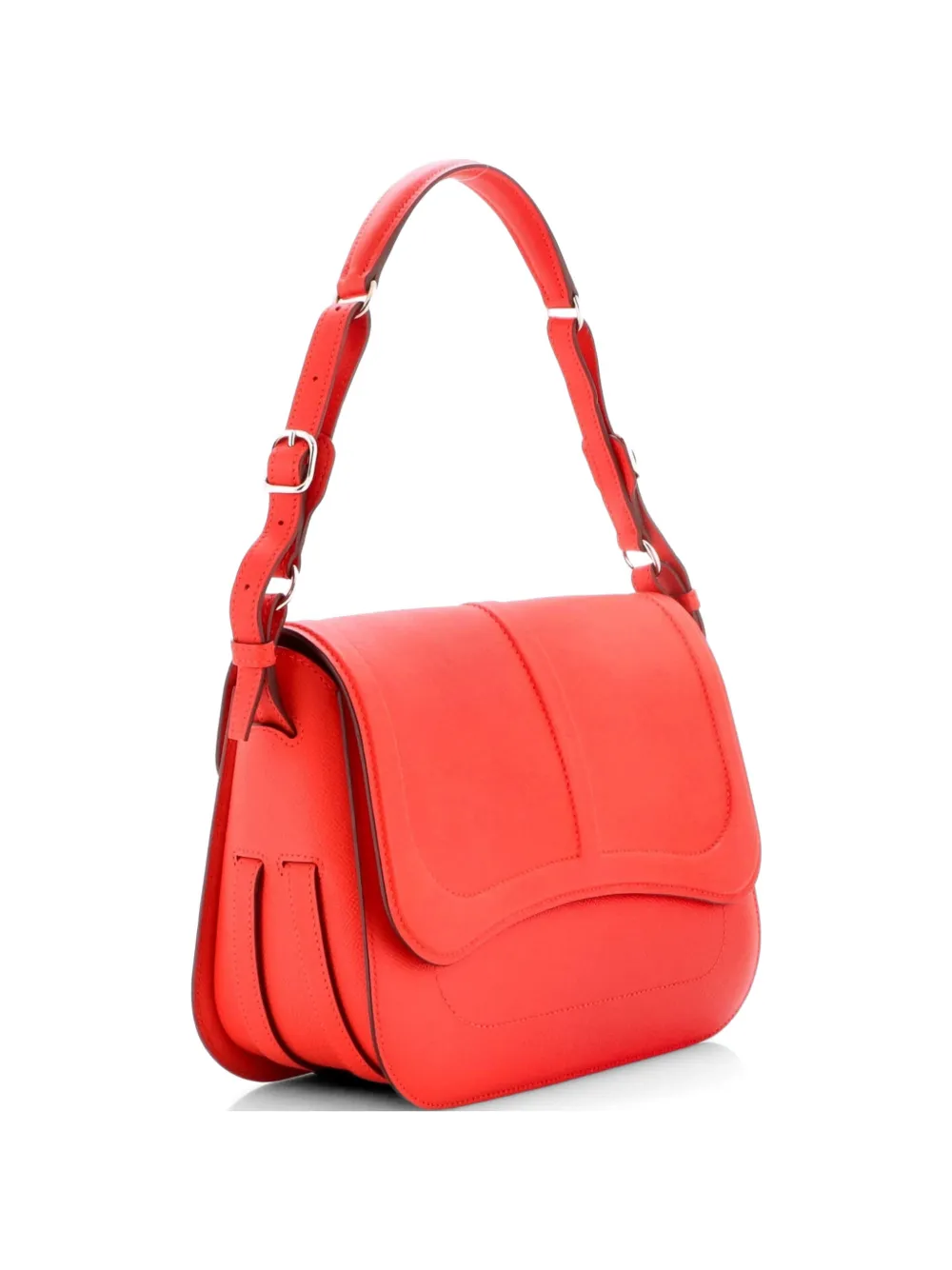 Hermès Pre-Owned Harnais Epsom and Swift shoulder bag - Rosso