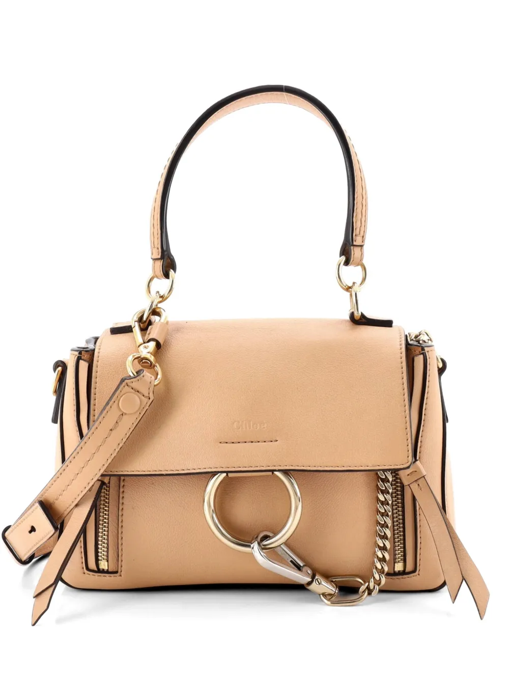 Chloé Pre-Owned Faye Day Bag Leather Mini shoulder bag - Toni neutri