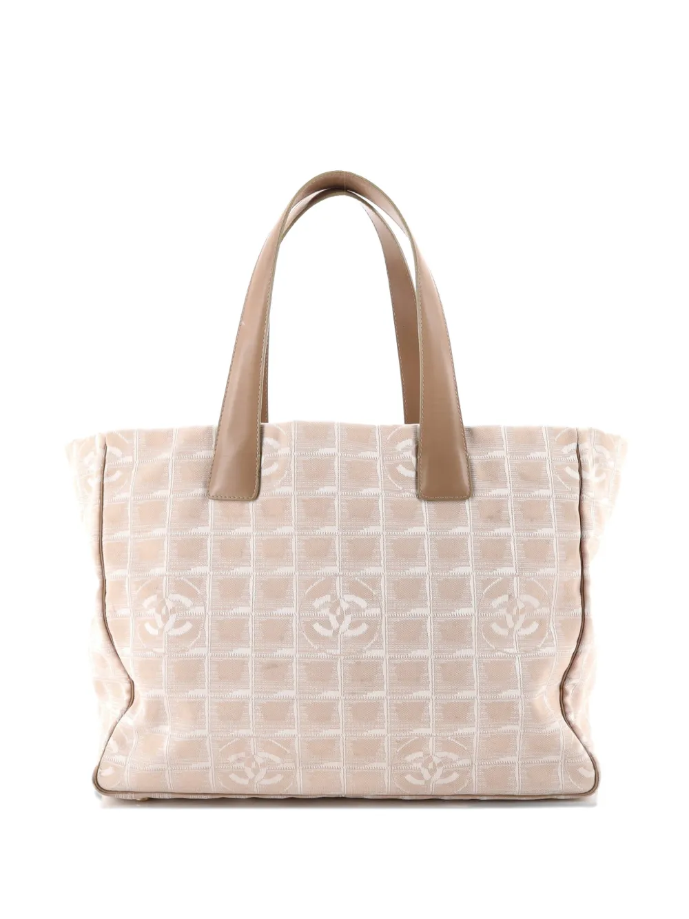 CHANEL Pre-Owned Travel Line Nylon Medium tote bag - Rosa