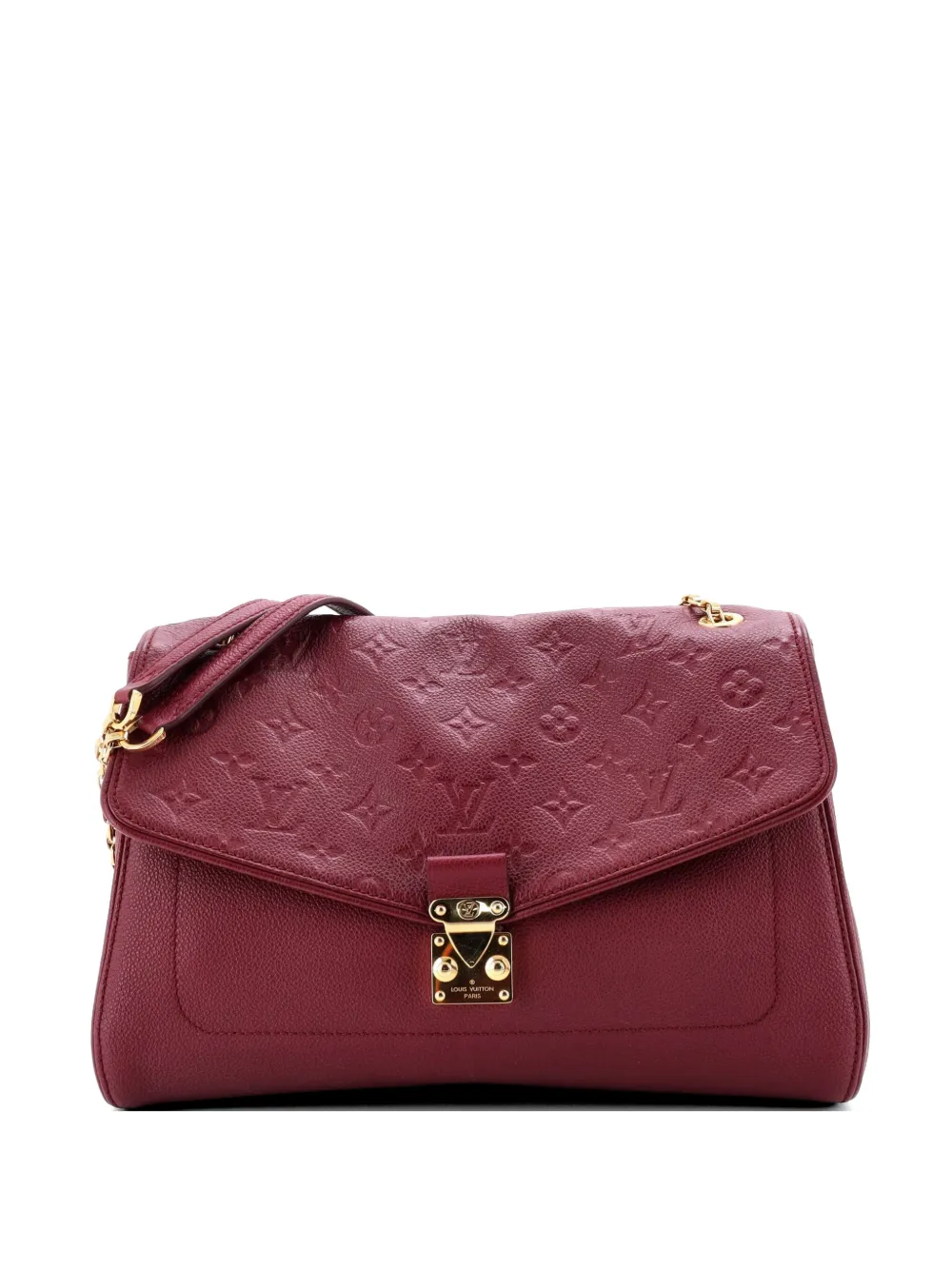 Louis Vuitton Pre-Owned Saint Germain Handbag Monogram Empreinte Leather MM shoulder bag - Rosso