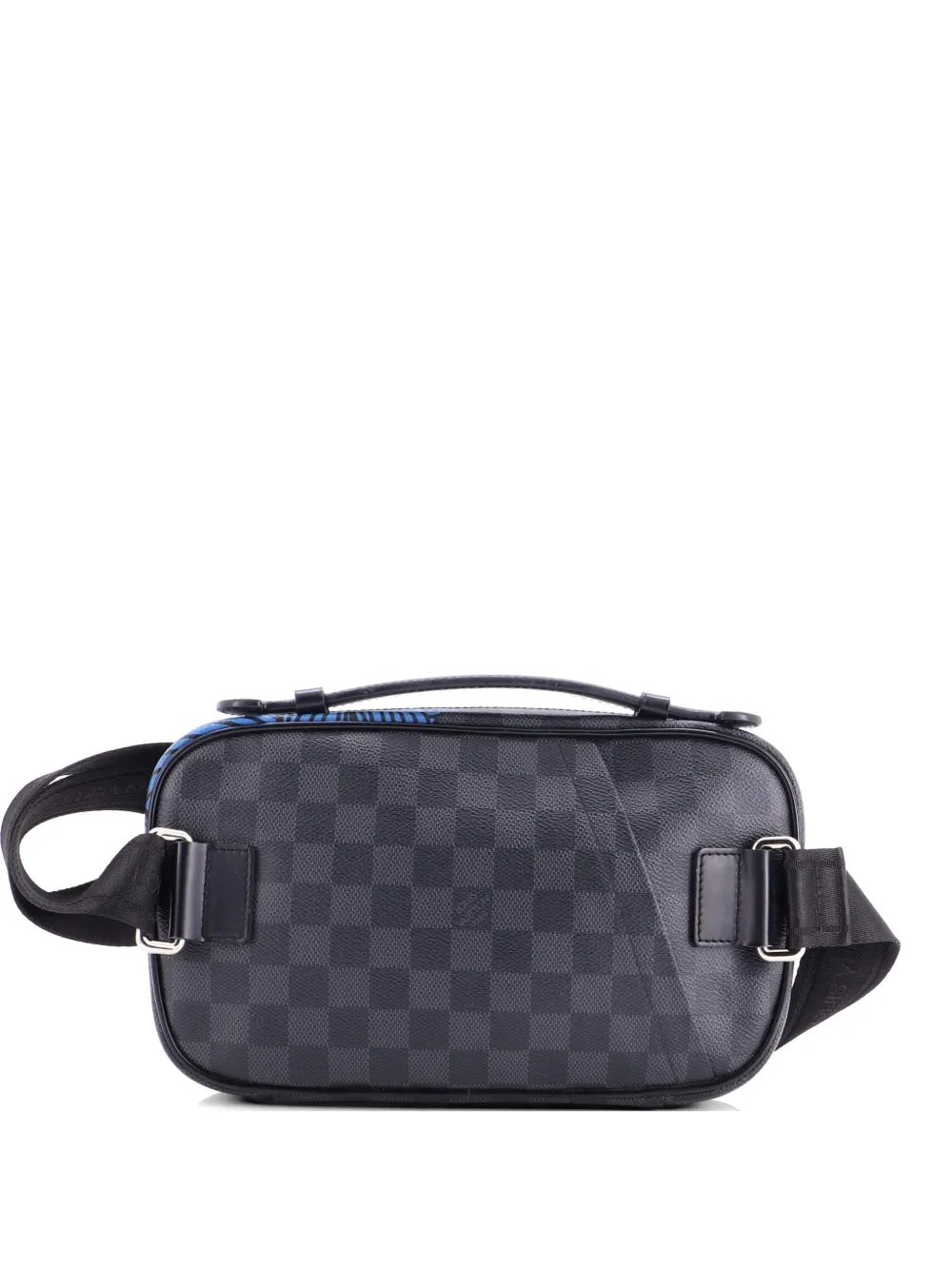 Louis Vuitton Pre-Owned Ambler Waist Bag Limited Edition Nemeth Damier Graphite belt bag - Nero