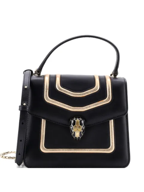 Bvlgari Pre-Owned Serpenti Forever Top Handle Bag Leather Small satchel