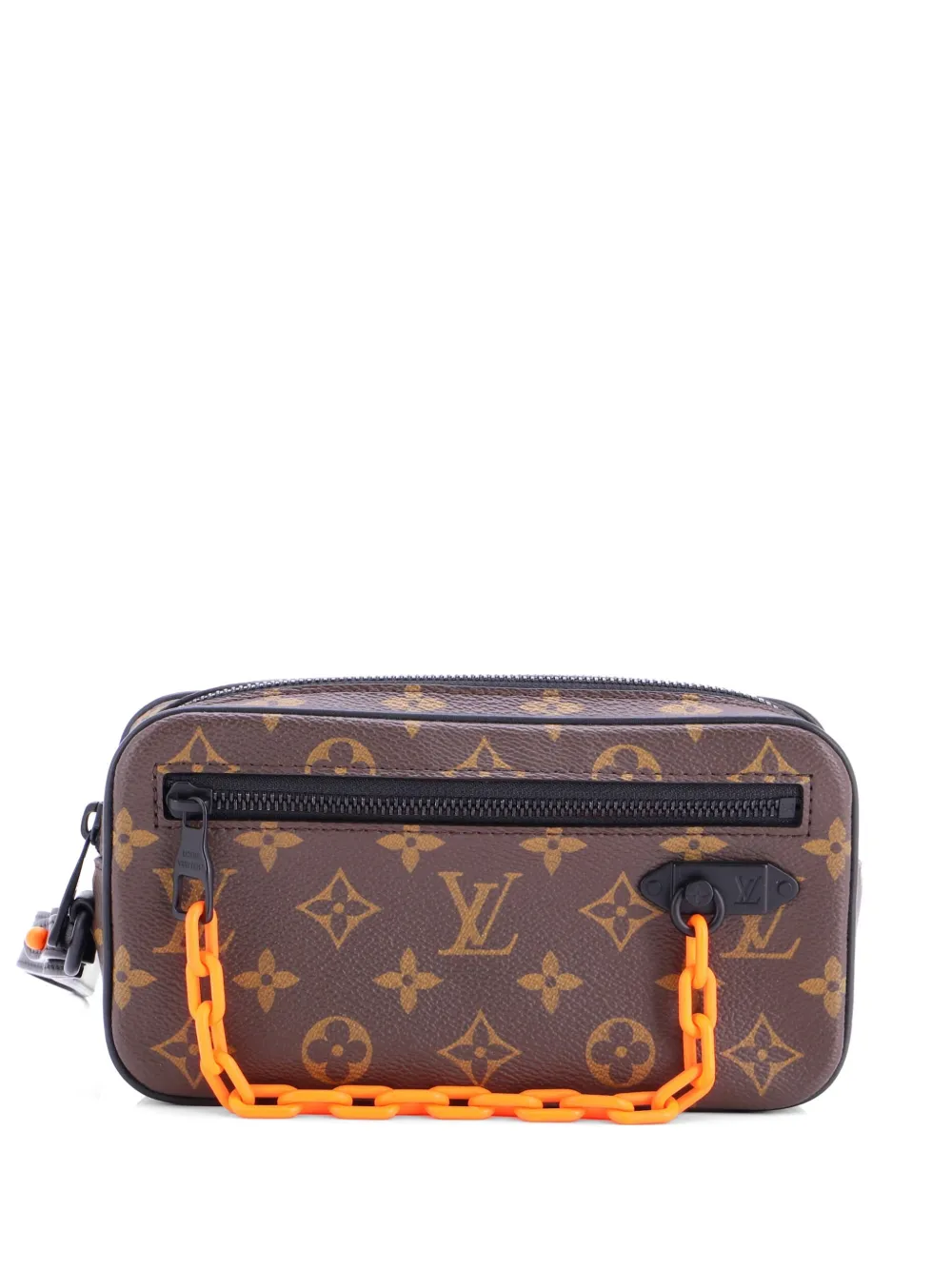 Louis Vuitton Pre-Owned Solar Ray Pochette Volga Monogram Canvas clutch bag - Marrone
