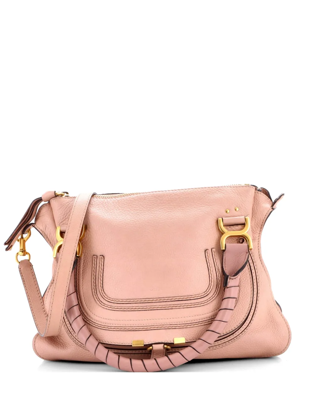 Chloé Pre-Owned Marcie Leather Medium satchel - Toni neutri