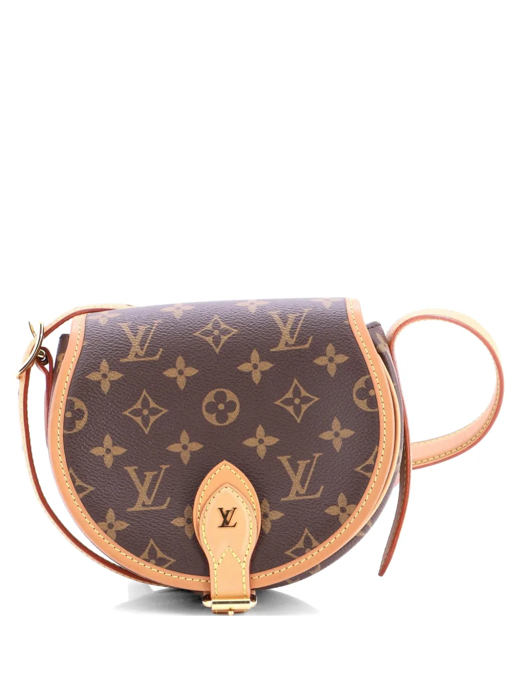 Louis Vuitton Pre-Owned Tambourin NM Handbag Monogram Canvas crossbody bag - Marrone