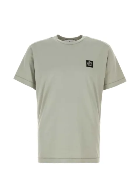 Stone Island logo-patch short-sleeve T-shirt