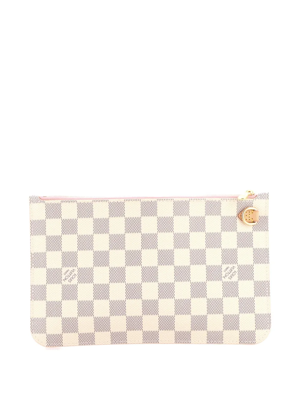 Louis Vuitton Pre-Owned Neverfull Pochette Damier Large pouch - Bianco