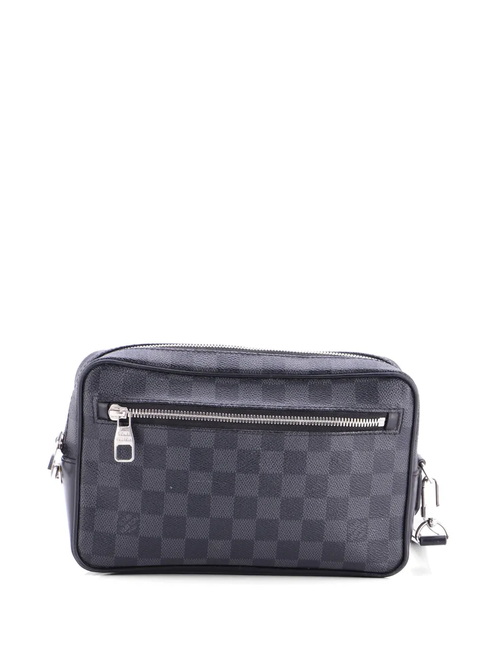 Louis Vuitton Pre-Owned Kasai Damier Graphite clutch bag - Nero