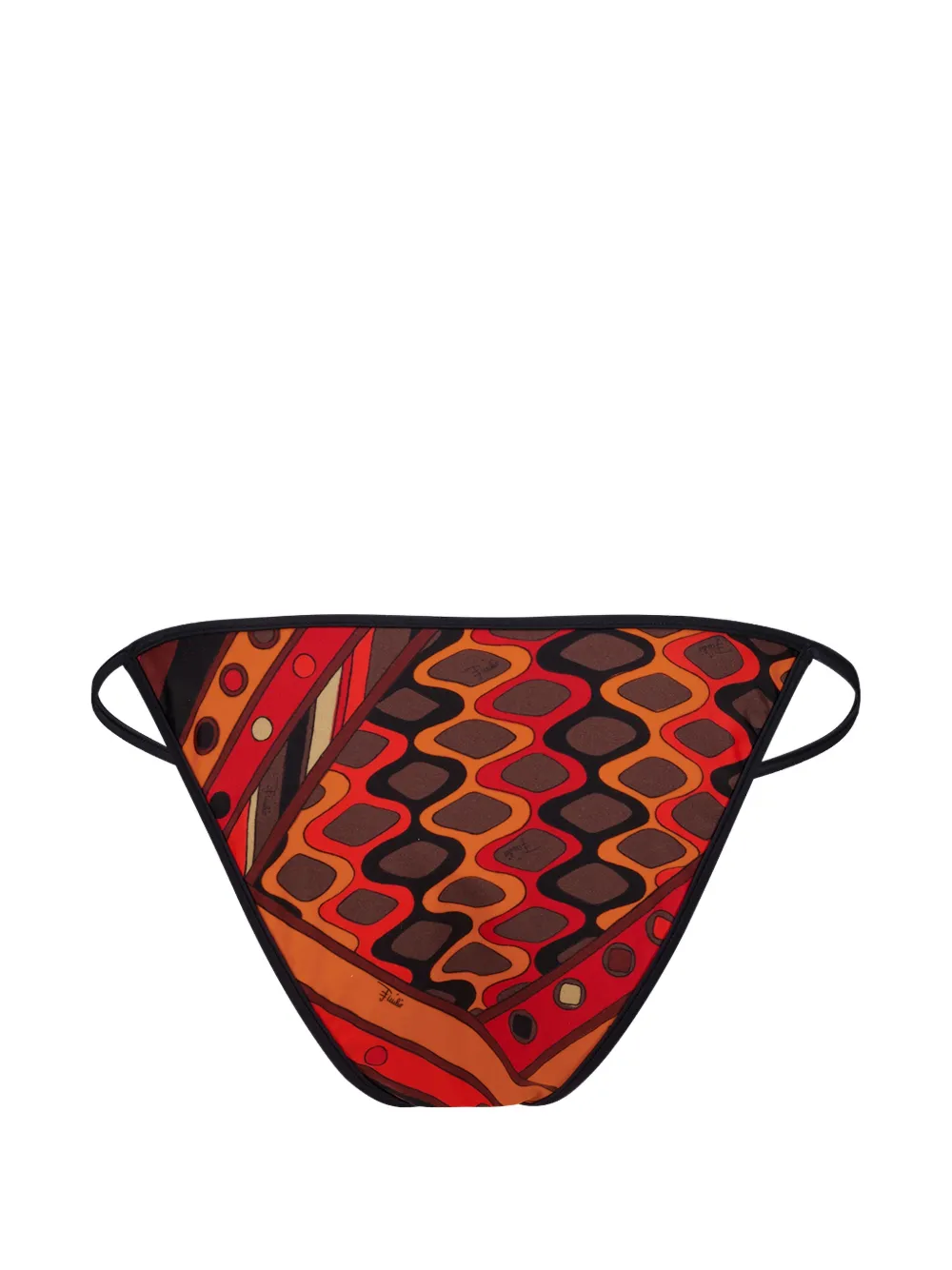 PUCCI Vivara bikinislip met print Zwart