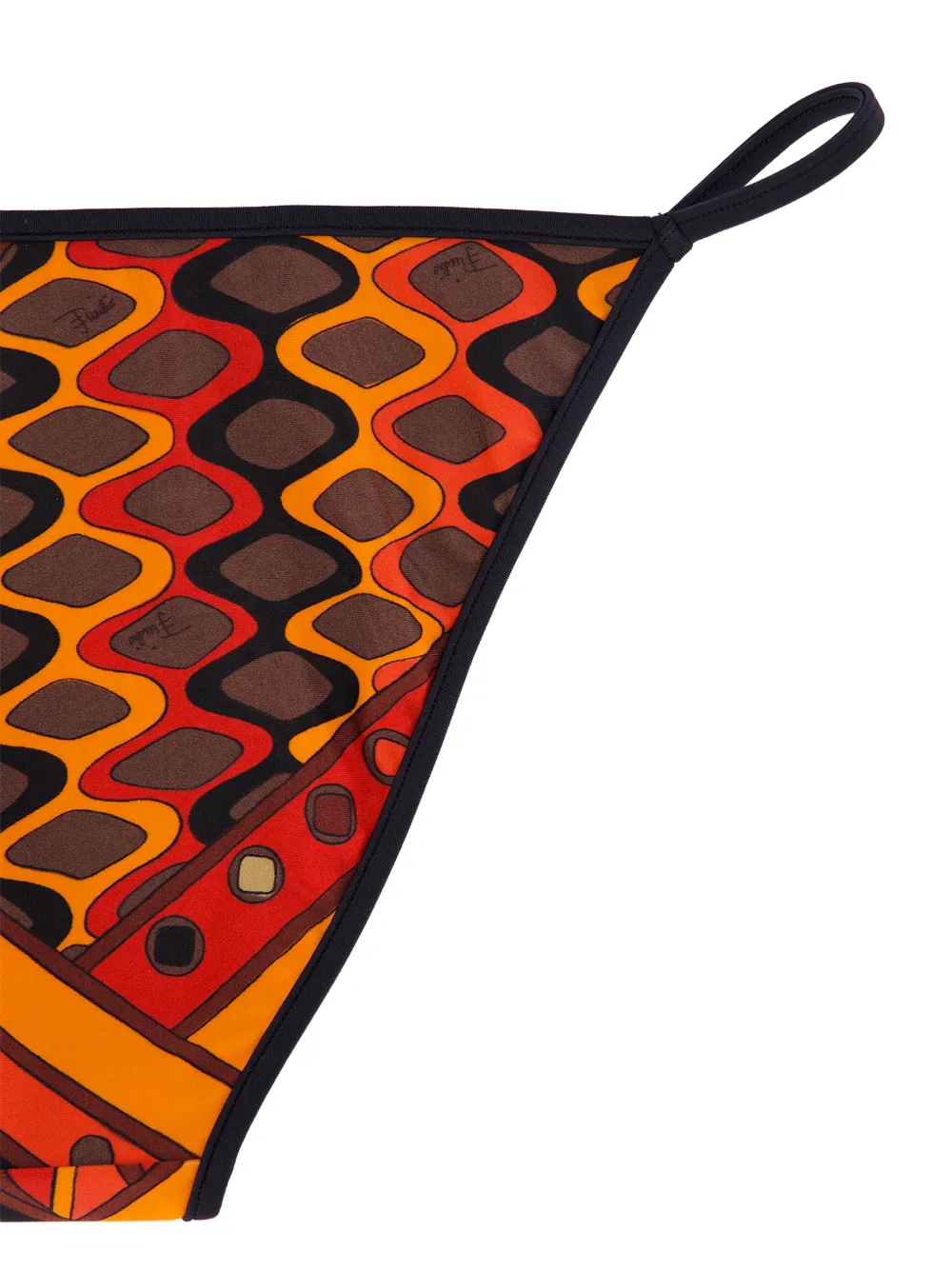 PUCCI Vivara bikinislip met print Zwart