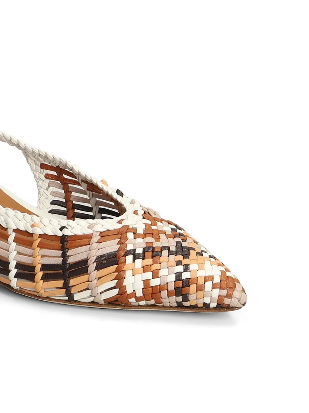 L Arianna Pumps met puntige neus Bruin