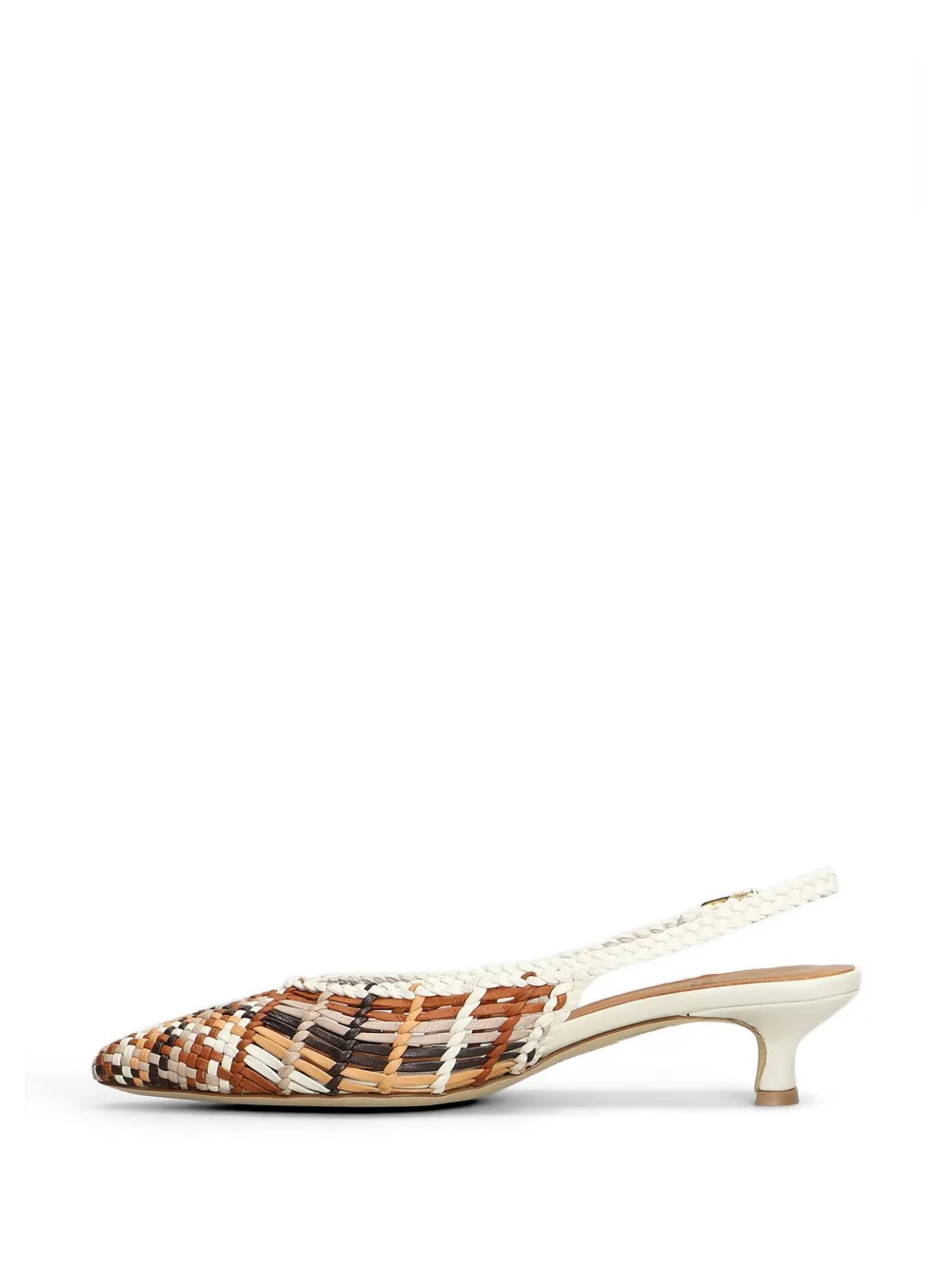 L Arianna Pumps met puntige neus Bruin