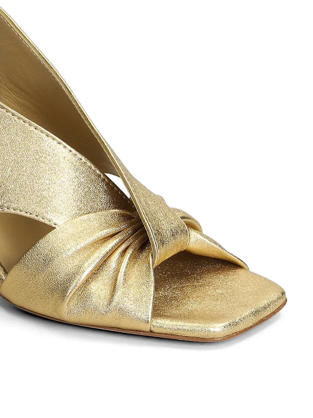 L Arianna Sandalen met blokhak Goud