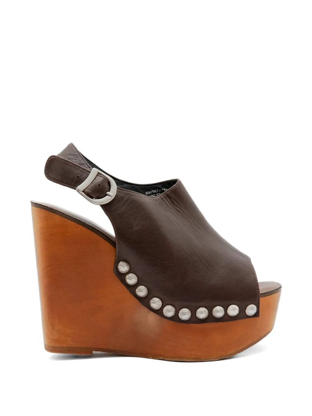 Jeffrey Campbell stud-embellished wedge sandals Bruin