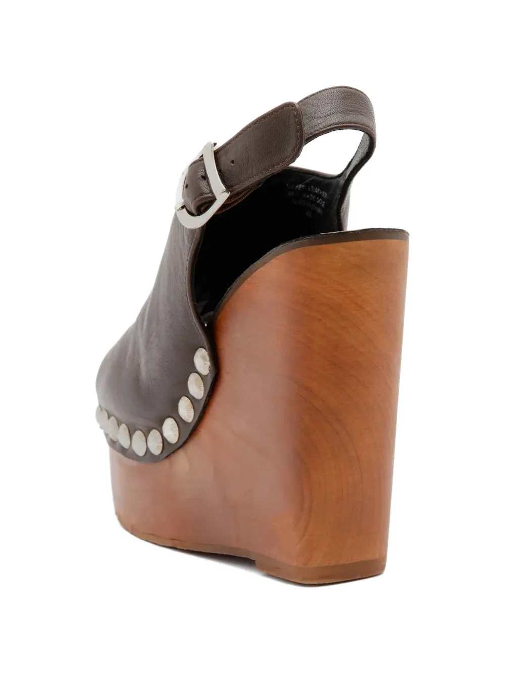 Jeffrey Campbell stud-embellished wedge sandals Bruin