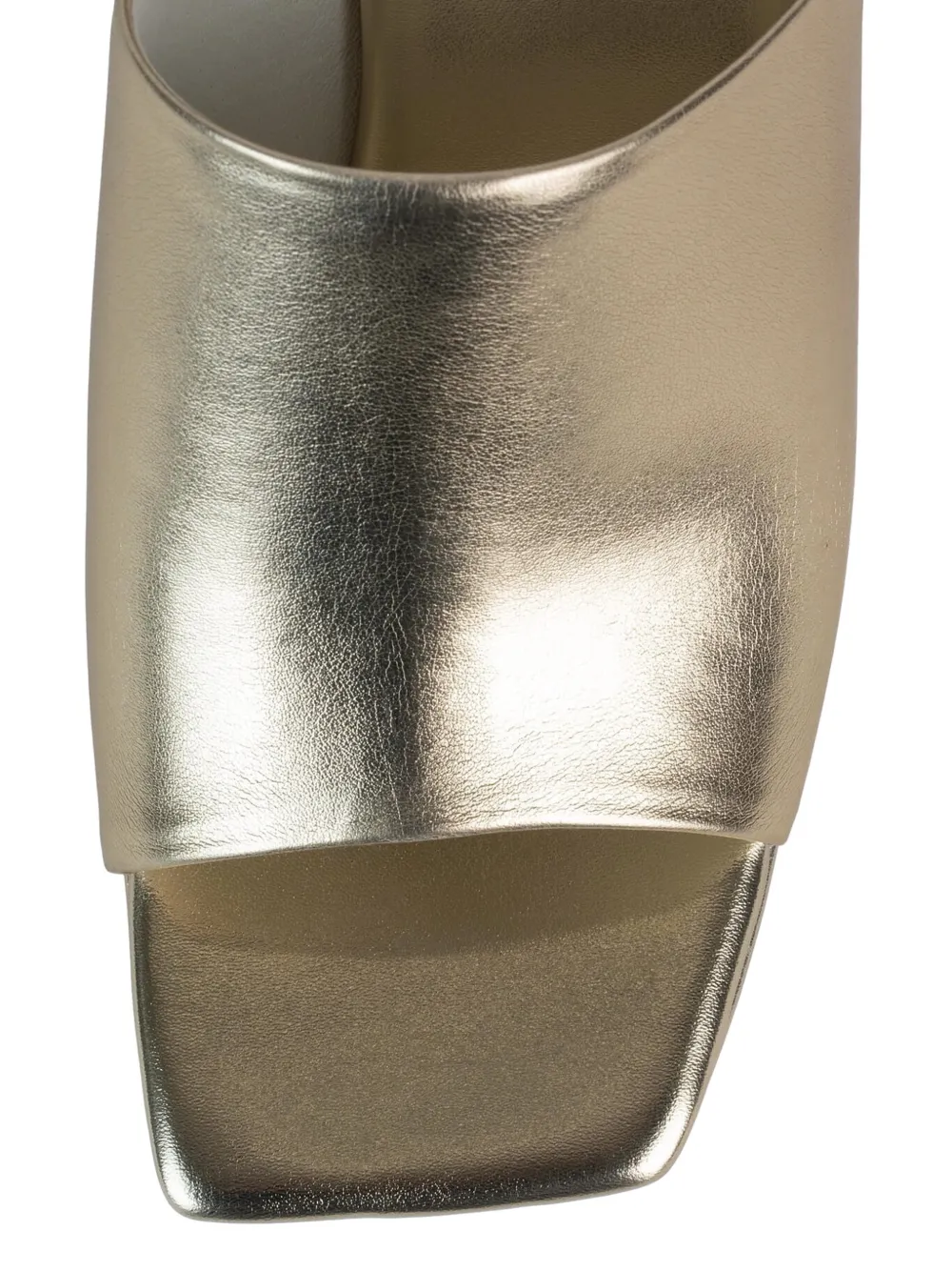 Jeffrey Campbell metallic-finish sandals Goud