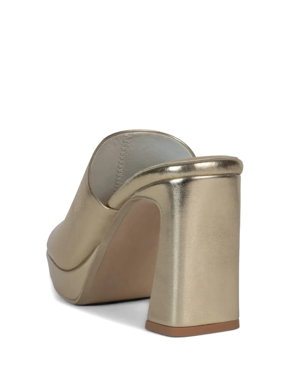 Jeffrey Campbell metallic-finish sandals Goud