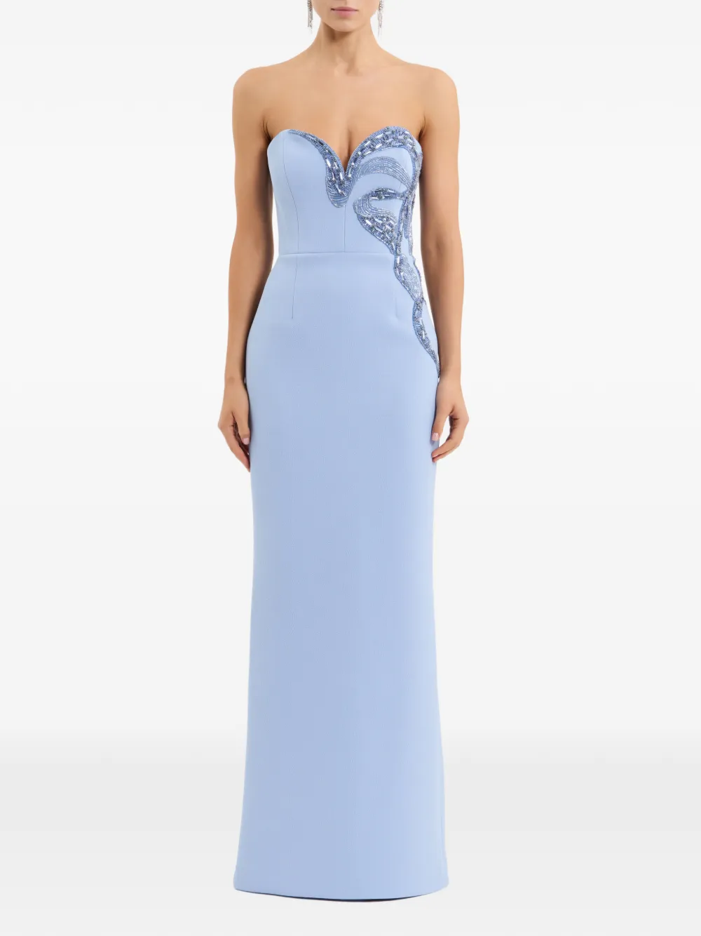 Rebecca Vallance Aylin avondjurk Blauw