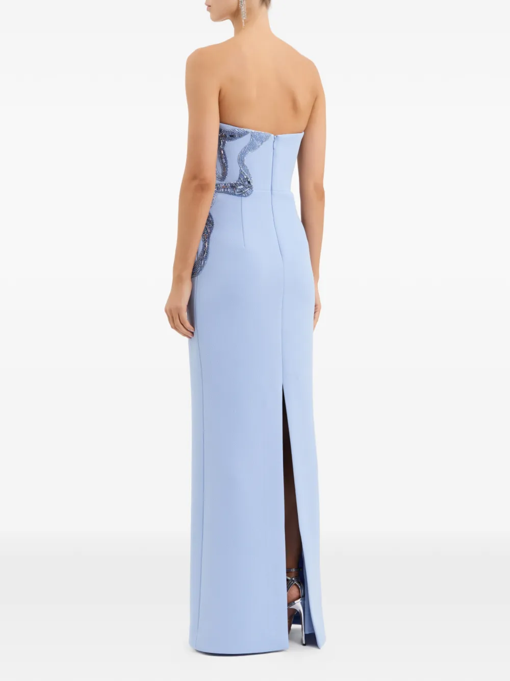 Rebecca Vallance Aylin avondjurk Blauw