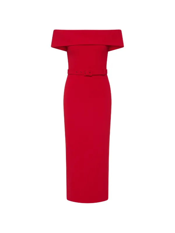red rebecca vallance dress Cameron Mini Dress