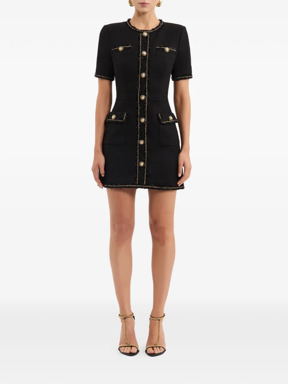 Rebecca Vallance Stargazing mini-jurk Zwart