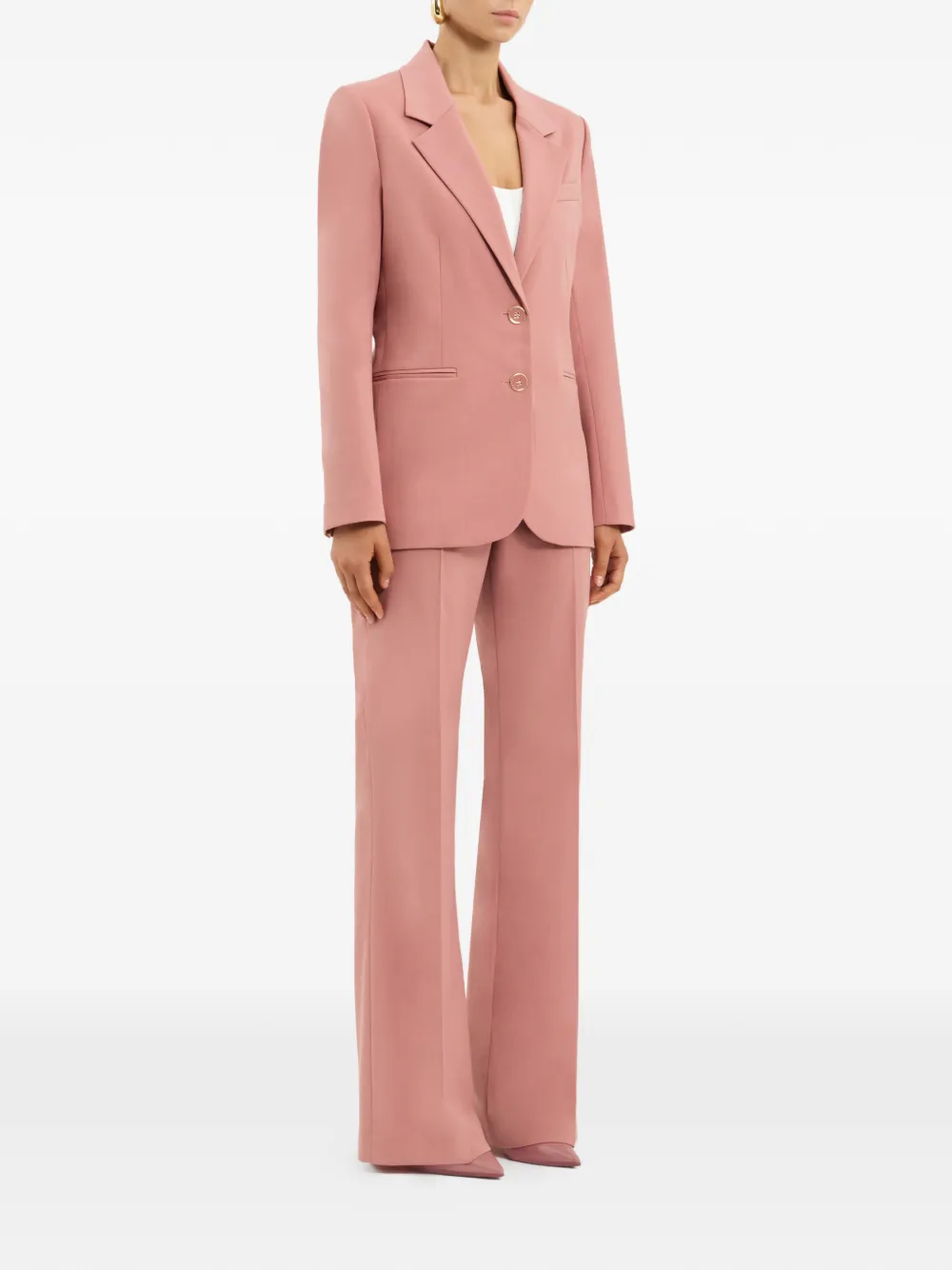 Rebecca Vallance Ramona flared broek Roze