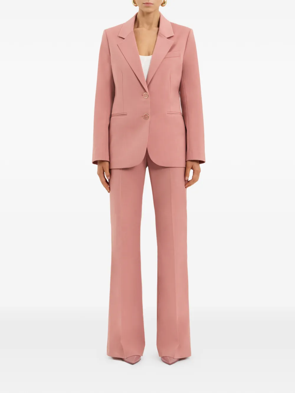 Rebecca Vallance Ramona flared broek Roze