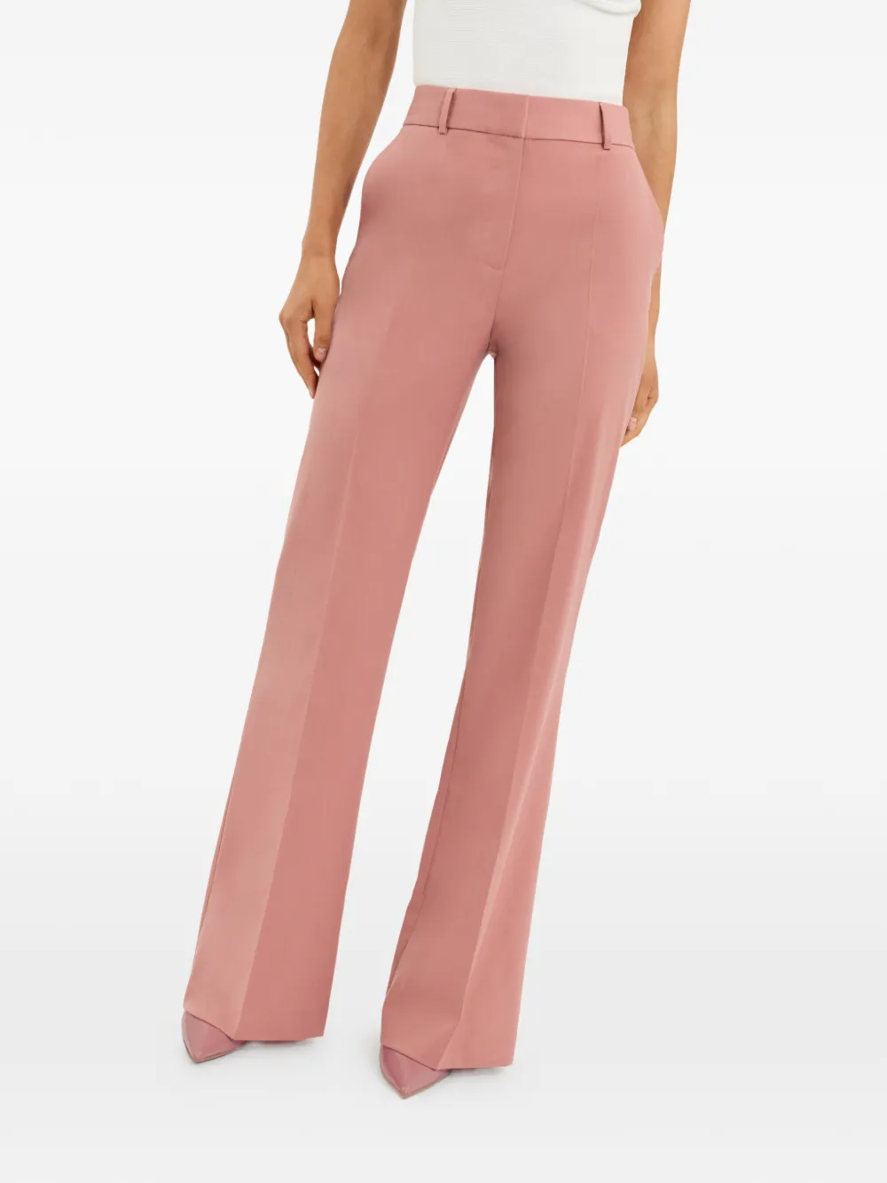Rebecca Vallance Ramona flared broek Roze