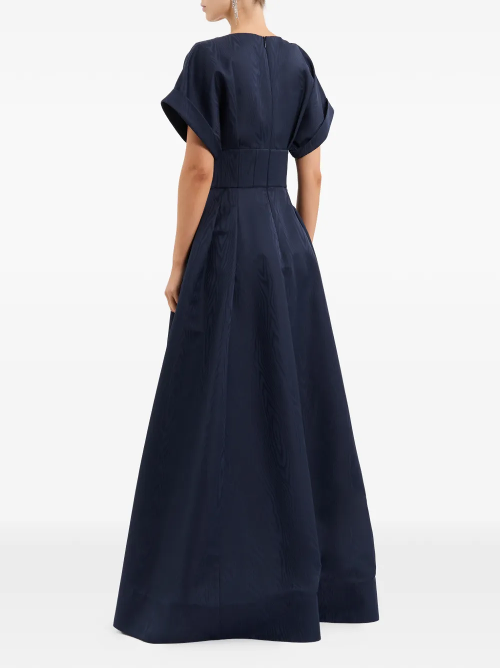 Rebecca Vallance Avondjurk met saffier Blauw
