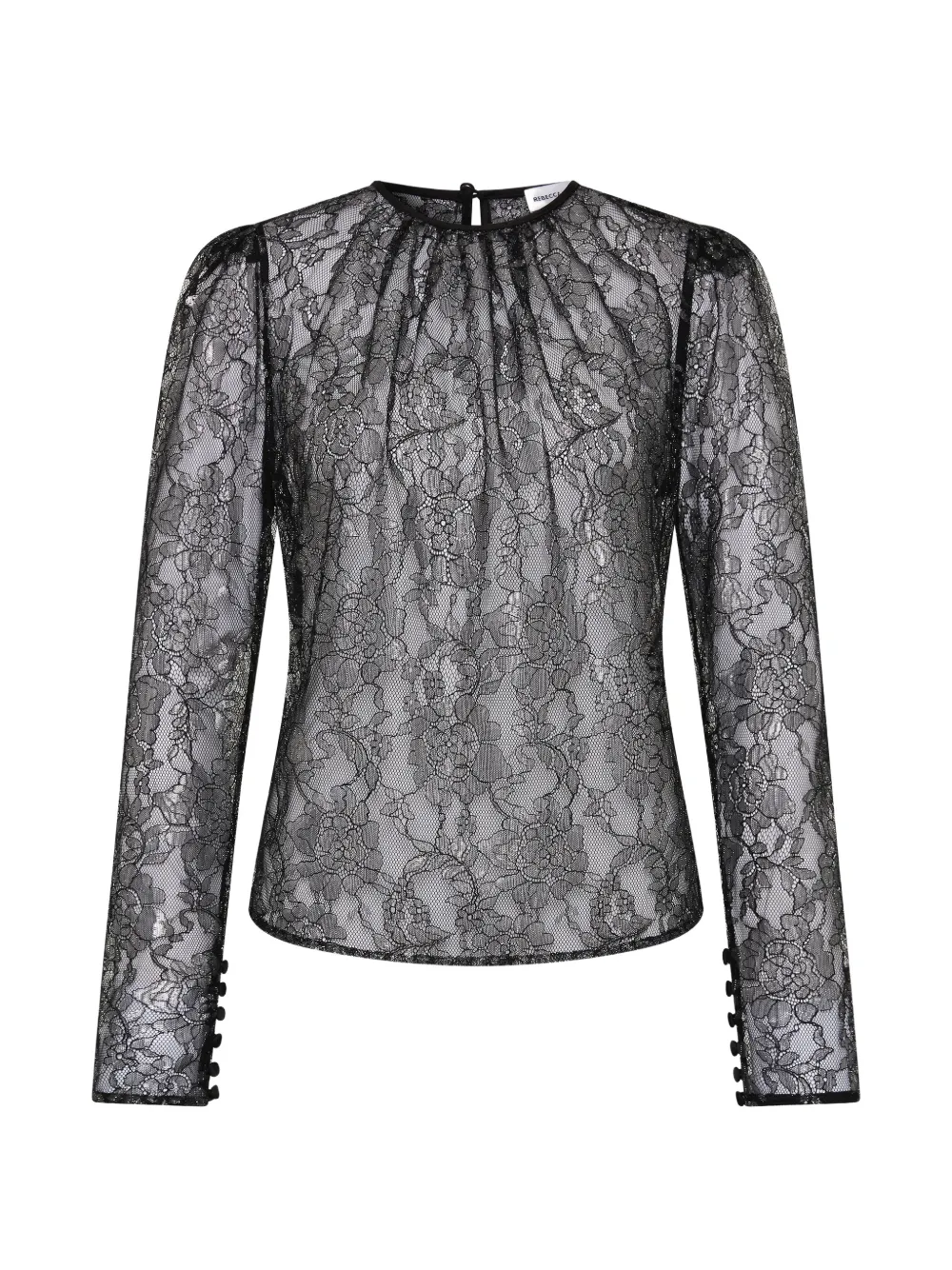 Rebecca Vallance Top Francaise - Nero