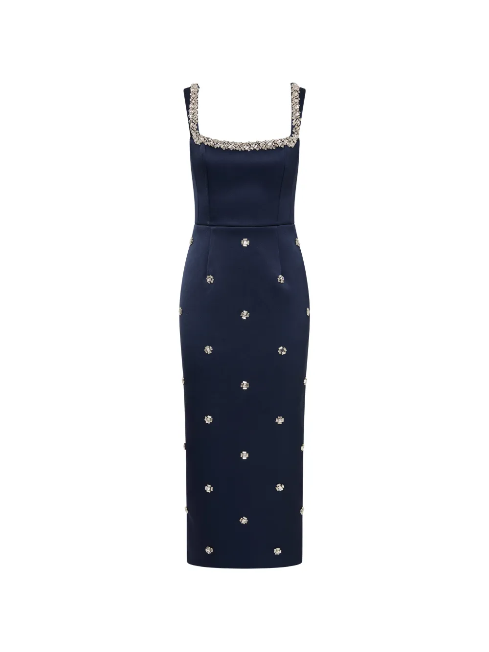 Rebecca Vallance Ayla Midi Dress In Blue