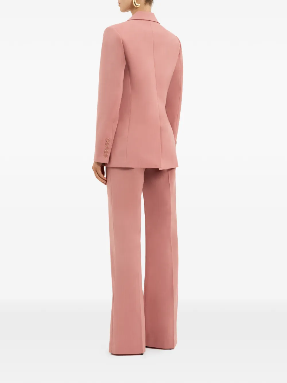 Rebecca Vallance Ramona blazer met gekerfde revers Roze