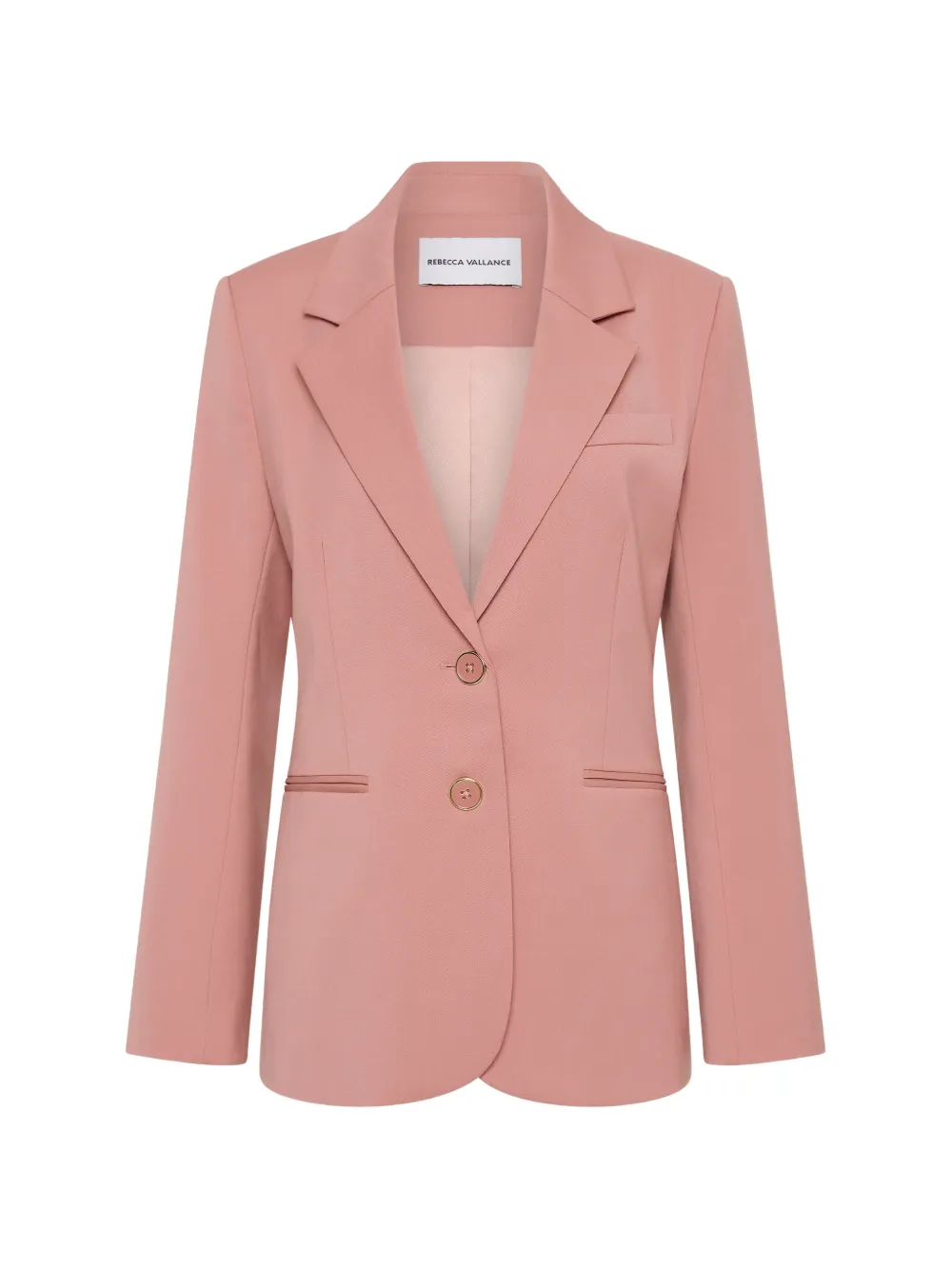 Rebecca Vallance Ramona notch-lapels blazer - Rosa
