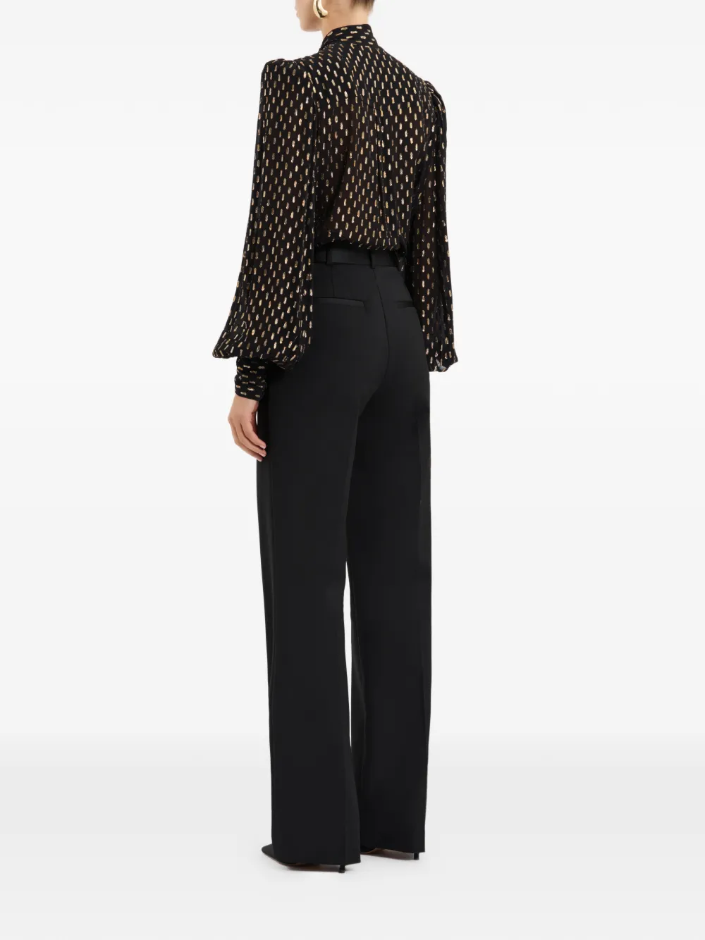 Rebecca Vallance Hasina blouse Zwart