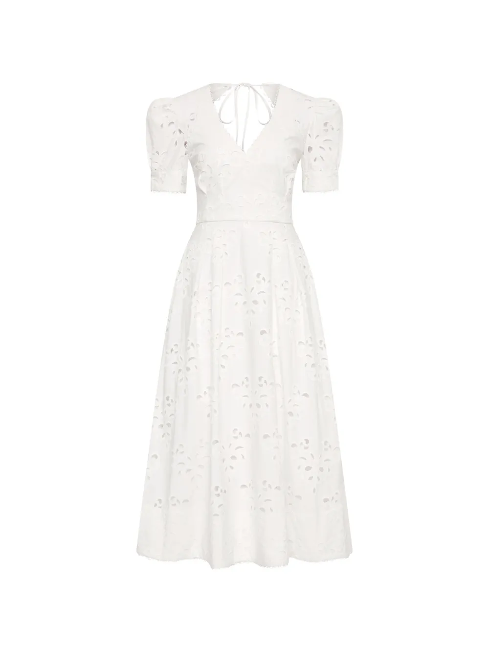 Rebecca Vallance Artesan midi dress - White