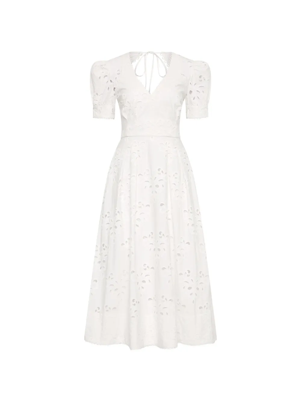 Rebecca Vallance Artesan midi dress - White