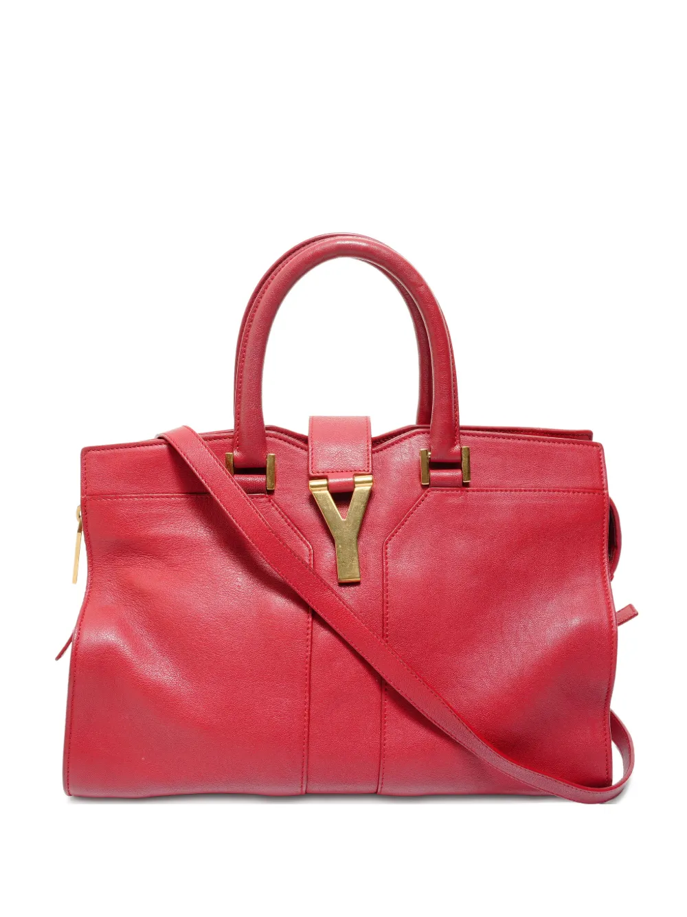 Saint Laurent Pre-Owned 1990-2010s Cabas Chyc handbag - Rosso