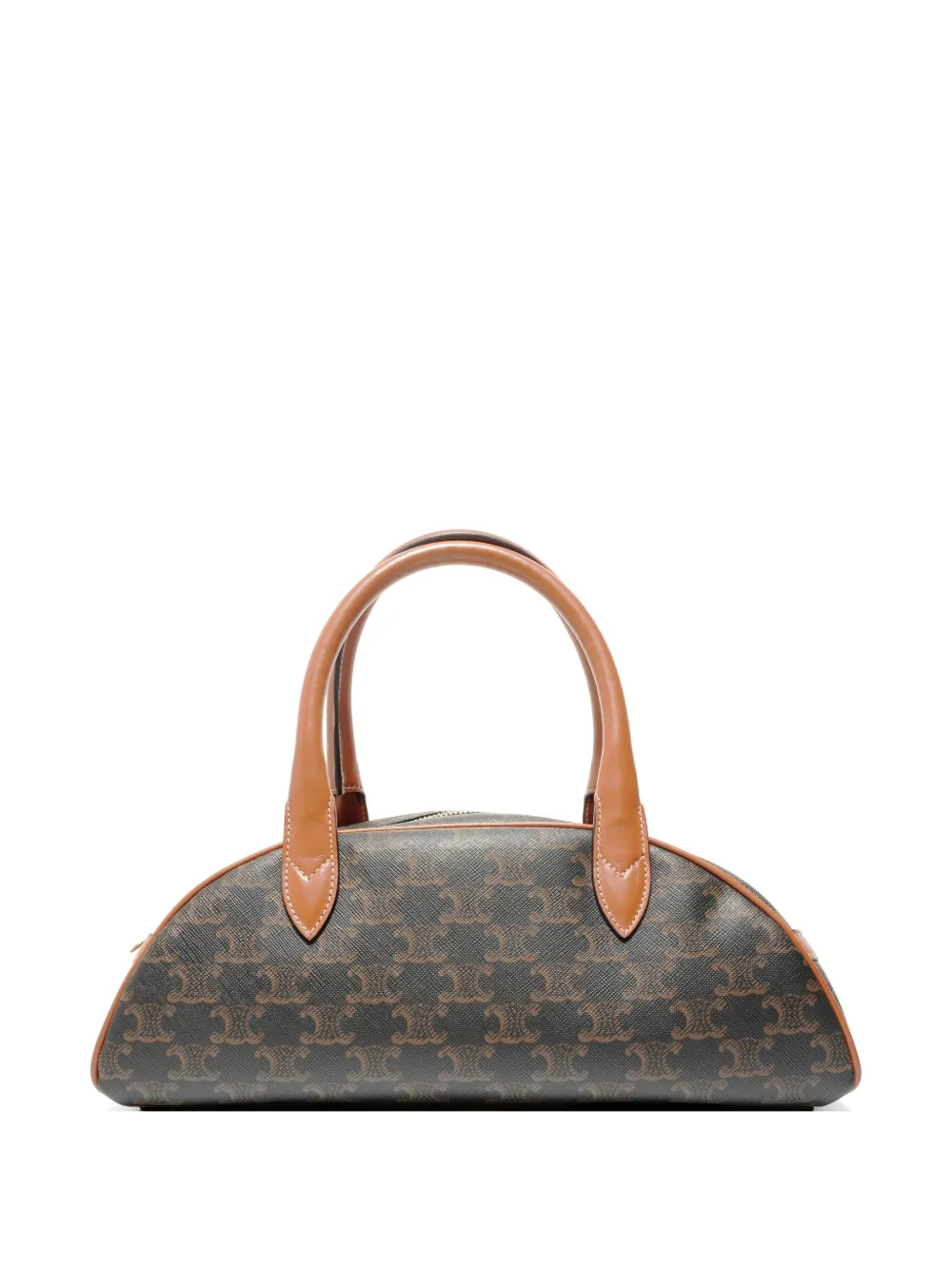 Celine Pre-Owned 2021s Triomphe Canva shoulder bag - Schwarz