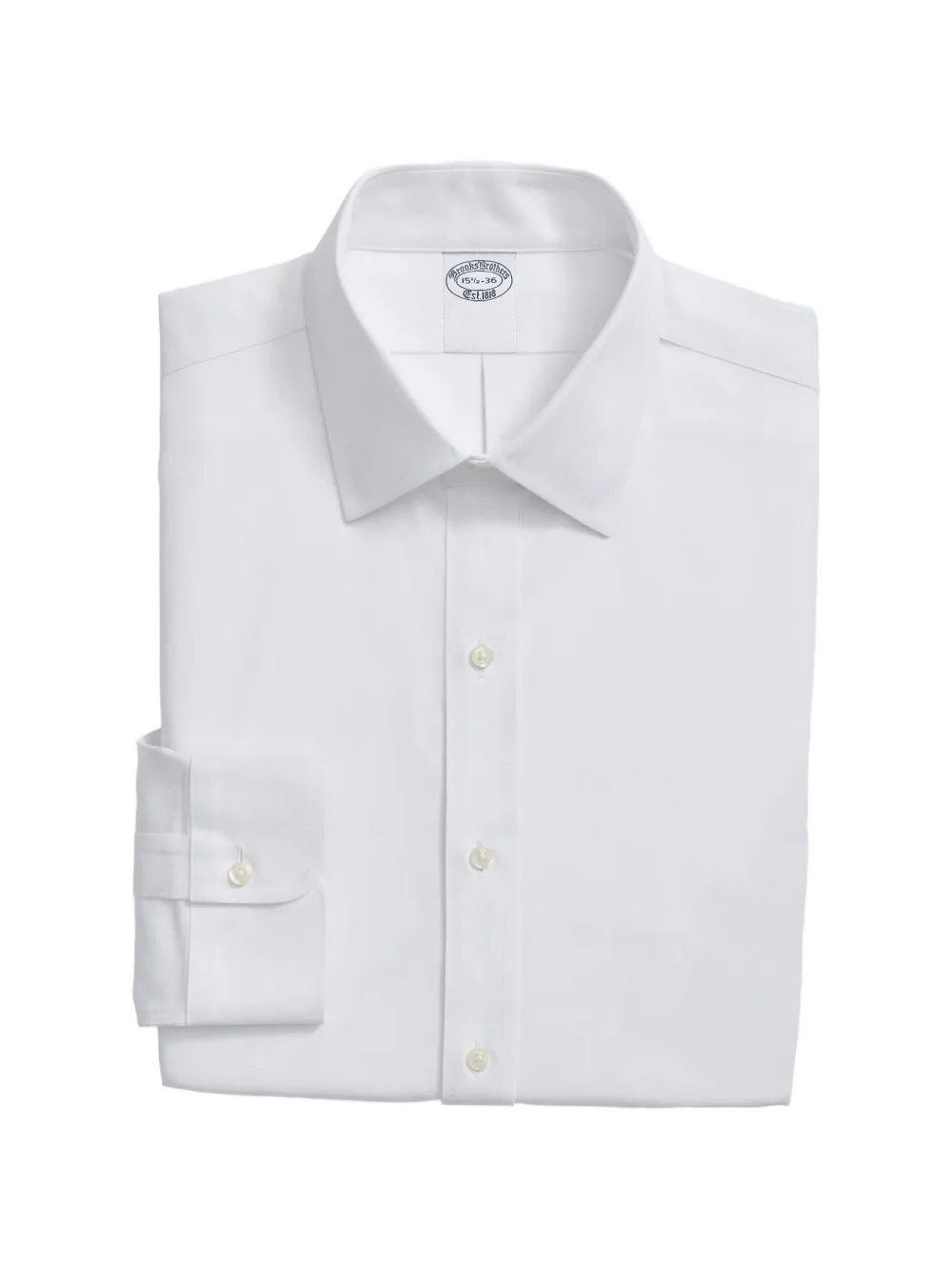 Brooks Brothers buttoned shirt - Bianco