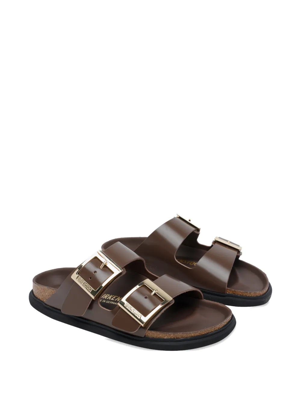 Birkenstock Arizona Big Buckle sandalen Bruin