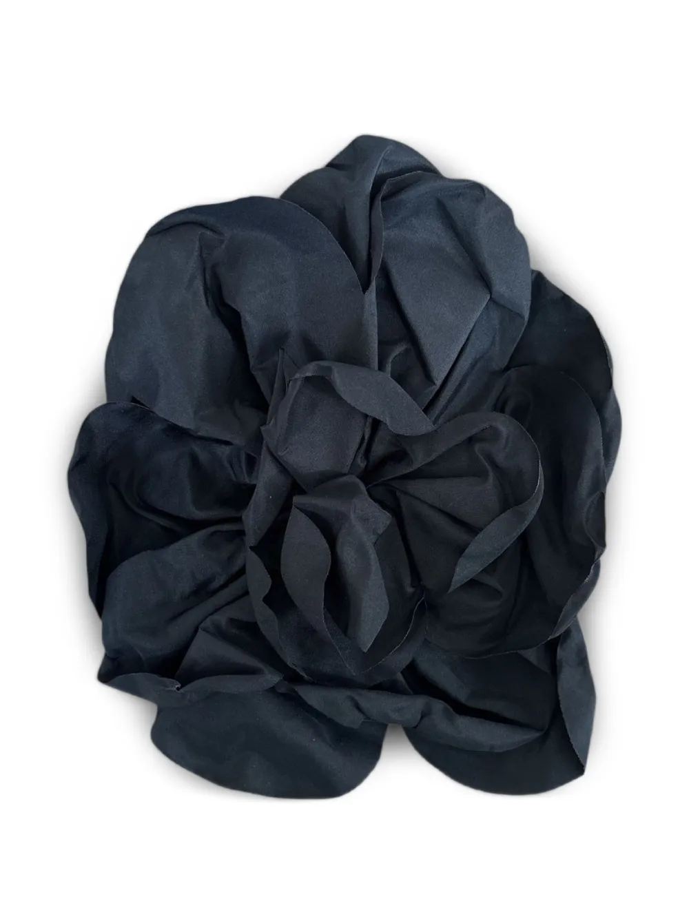 Douuod floral-detail scrunchie - Nero
