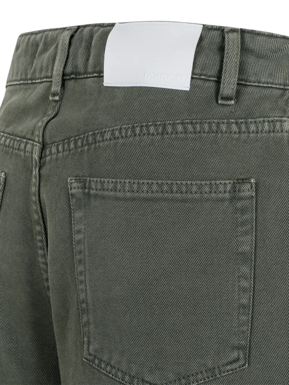 Douuod Broek met wijde pijpen Groen