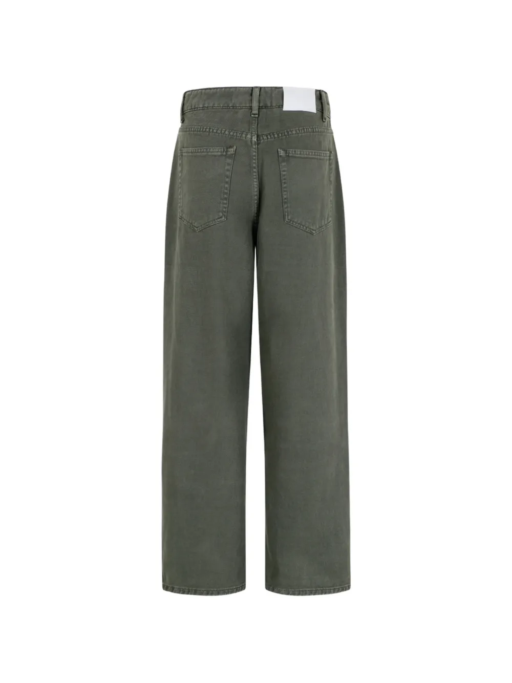 Douuod Broek met wijde pijpen Groen