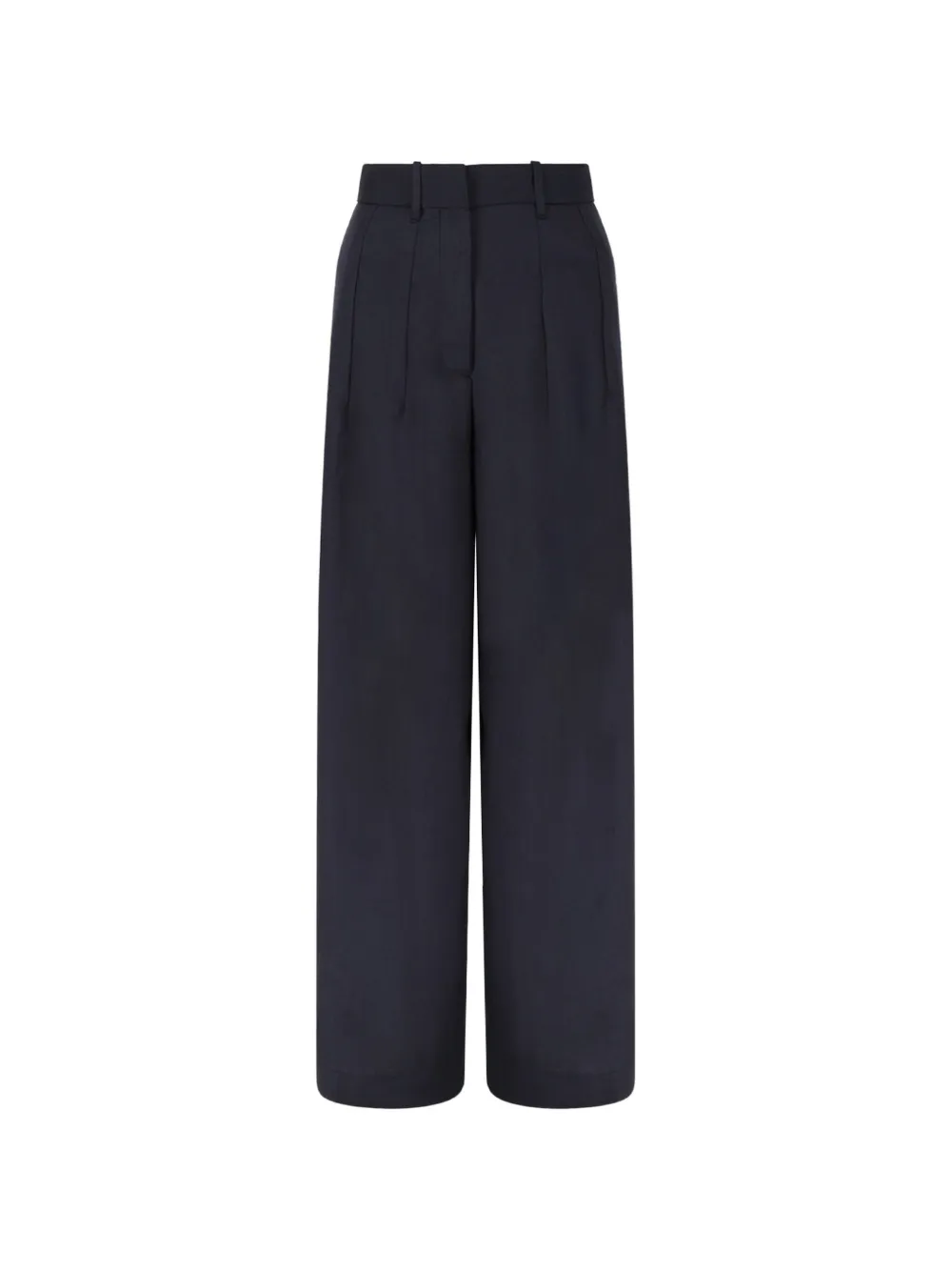 Nine In The Morning pleated wide-leg trousers - Blu