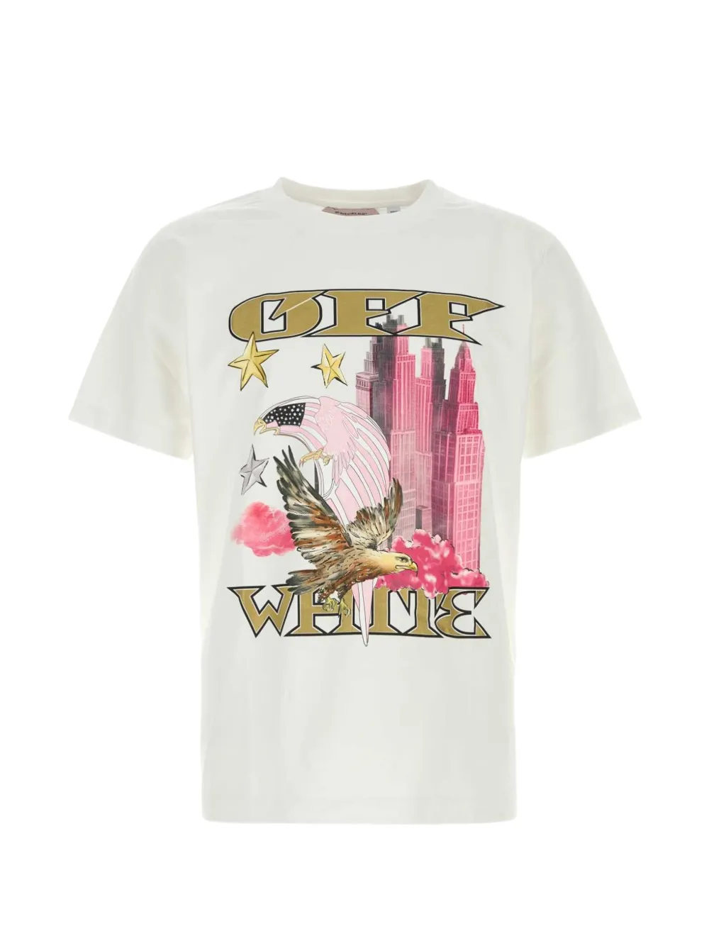 Off-White graphic-print T-shirt - Bianco