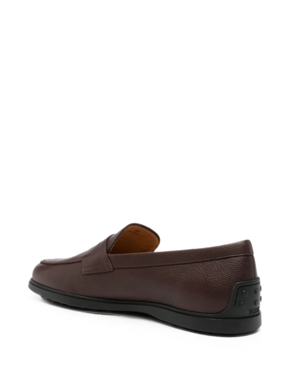 Tod's Gommino pebble-detail leather loafers Bruin