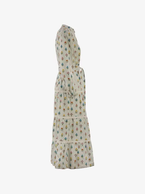 MC2 Saint Barth Mumbai floral-print midi dress