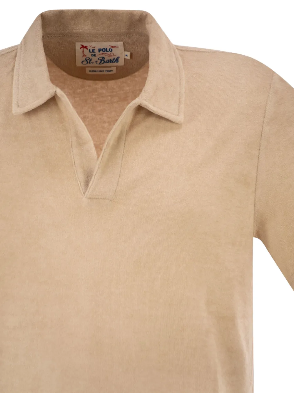 MC2 Saint Barth Poloshirt van badstof Beige