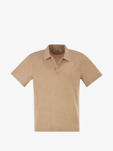 MC2 Saint Barth terry-cloth polo shirt